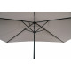 Parasol rectangulaire 2X3M en aluminium - Essenciel Green