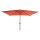 Parasol rectangulaire 2X3M en aluminium - Essenciel Green