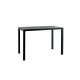 Table bar de jardin Hanae 4 personnes gris en aluminium - Essenciel Green