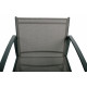 Set de balcon Jakarta texaline gris anthracite en acier - Essenciel Green