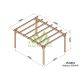 Carport en bois 5x4M BADAJOZ - Maderland