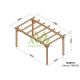 Pergola autoportée en bois 5x3M VALENCIA - Maderland