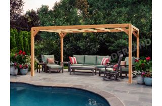 Pergola autoportée en bois 6x4M ALICANTE - Maderland