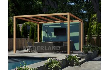 Pergola autoportée en bois 5x4M SANTANDER - Maderland