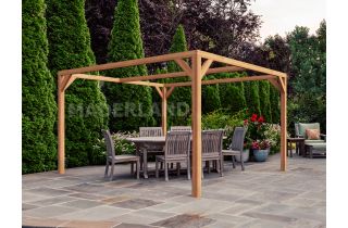 Pergola autoportée en bois 4x3M TARRAGONA - Maderland