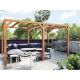 Pergola autoportée en bois 4x4M FUENGIROLA - Maderland