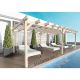 Pergola autoportée en bois 6x4M MARSELLA - Maderland