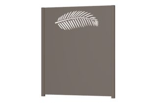 Panneau décoratif en aluminium TROPICAL à poser ou à sceller 850 H x 1400 L - ConceptLigne