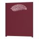 Panneau décoratif en aluminium TROPICAL à poser ou à sceller 1450 H x 1400 L - ConceptLigne