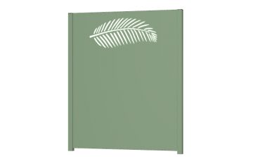 Panneau décoratif en aluminium TROPICAL à poser ou à sceller 1450 H x 1400 L - ConceptLigne