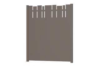 Panneau décoratif en aluminium TOPAZE à poser ou à sceller 1450 H x 1400 L - ConceptLigne