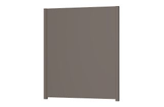 Panneau décoratif en aluminium OPAQ à poser ou à sceller 1450 H x 1400 L - ConceptLigne