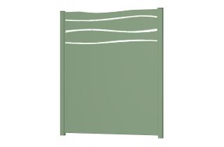 Panneau décoratif en aluminium OCEAN à poser ou à sceller 1450 H x 1100 L - ConceptLigne