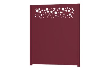 Panneau décoratif en aluminium CHAMPAGNE à poser ou à sceller 1750 H x 1400 L - ConceptLigne