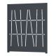 Panneau décoratif en aluminium CANNE à poser ou à sceller 1750 H x 650 L - ConceptLigne