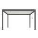 Pergola bioclimatique autoportée Océo Star Led 3x4 M en aluminium