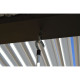 Pergola bioclimatique autoportée Océo Eris 3x4 M en aluminium et manuelle