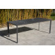 Table de jardin rectangulaire MEET en aluminium et HPL 6 à 8 personnes EZPELETA