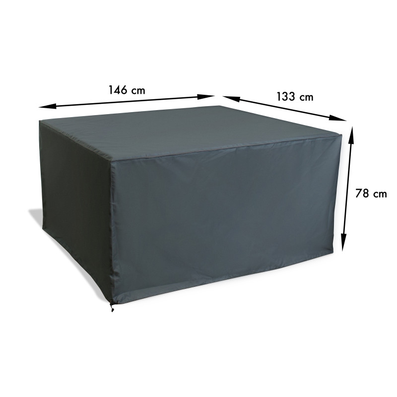 Housse de protection imperméable table de jardin rectangulaire, dimensions  240 x 130 cm - Cdiscount Jardin