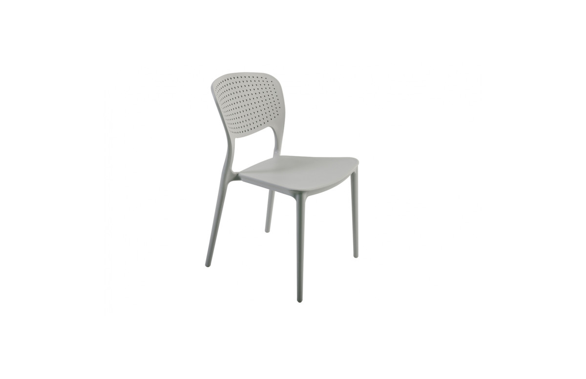 Chaise Kos ajourée en Polypropylène - Essenciel Green
