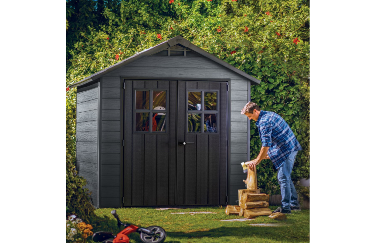 Abri de jardin Keter Résine - Woodium 757 - 5,1M²