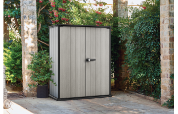 Armoire de jardin Keter Résine Haute - Brossium - 1400L - Gris