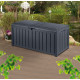 Coffre de jardin Keter Résine - Glenwood - 390L - Gris