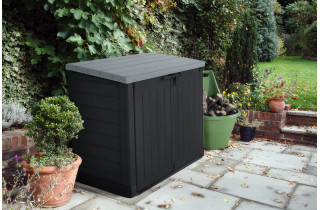 Coffre de jardin Keter Résine - Multifonctions - 1200L - Toit Plat