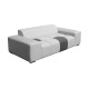 Salon de jardin bas Blow Océo 3 personnes en aluminium