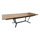 Table extensible Darwin ProLoisirs 8/12 personnes en aluminium