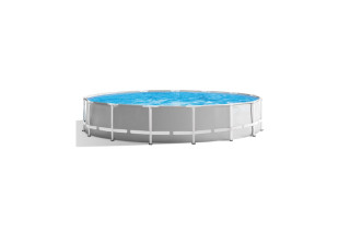 Piscine tubulaire ronde INTEX Prism Frame 4,57x1,07m