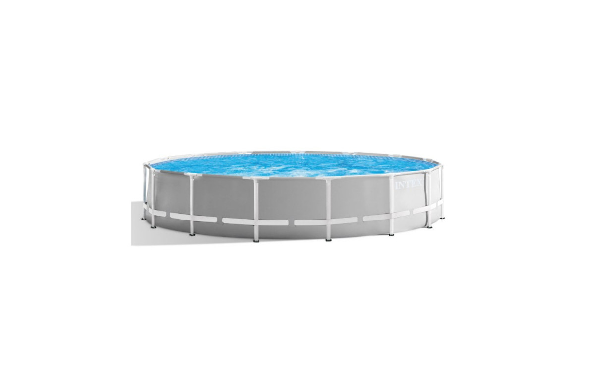 Piscine tubulaire ronde INTEX Prism Frame 4,57x1,07m