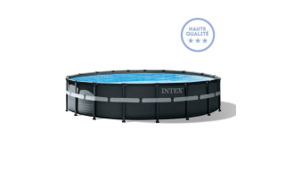 Piscine tubulaire ronde INTEX Ultra XTR 6,10x1,22m