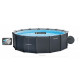 Piscine tubulaire ronde INTEX Graphite 4,78x1,24m