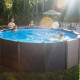 Piscine tubulaire ronde INTEX Graphite 4,78x1,24m