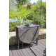 Salon de jardin design bas Balcon ProLoisirs pliant 2/4 personnes en aluminium