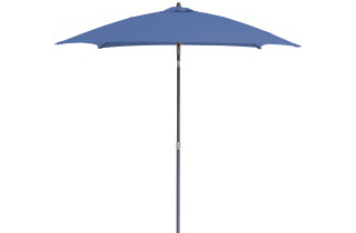 Parasol carré inclinable 2X2 Fdv Alizé déperlant en aluminium