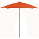 Parasol carré inclinable 2X2 Fdv Alizé déperlant en aluminium