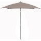 Parasol carré inclinable 2X2 Fdv Alizé déperlant en aluminium