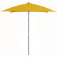 Parasol carré inclinable 2X2 Fdv Alizé déperlant en aluminium