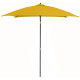 Parasol carré inclinable 2X2 Fdv Alizé déperlant en aluminium