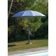 Parasol rond inclinable Fdv Alizé déperlant en aluminium