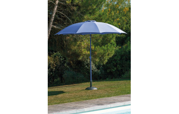 Parasol rond inclinable Fdv Alizé déperlant en aluminium