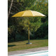 Parasol rond inclinable Fdv Alizé déperlant en aluminium