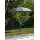 Parasol rond inclinable Fdv Alizé déperlant en aluminium