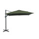 Parasol de jardin carré déporté inclinable 300X300 en aluminium et polyester - ProLoisirs