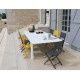 Table de jardin extensible en aluminium 6-8 personnes - EOS - ProLoisirs