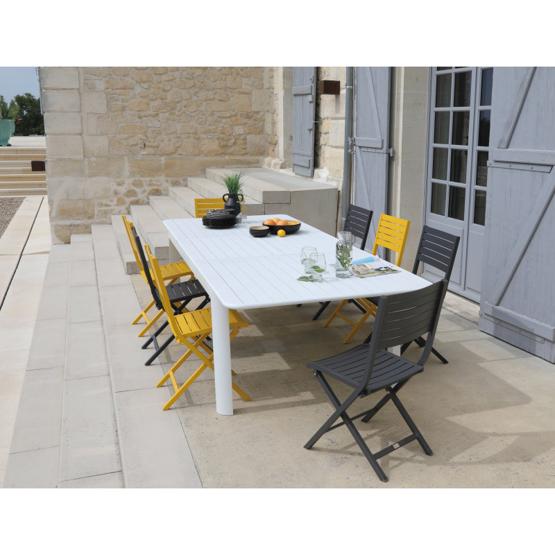 Table de jardin Ondine extensible 160/213 cm - Proloisirs.