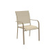 Fauteuil Elegance ProLoisirs empilable en aluminium