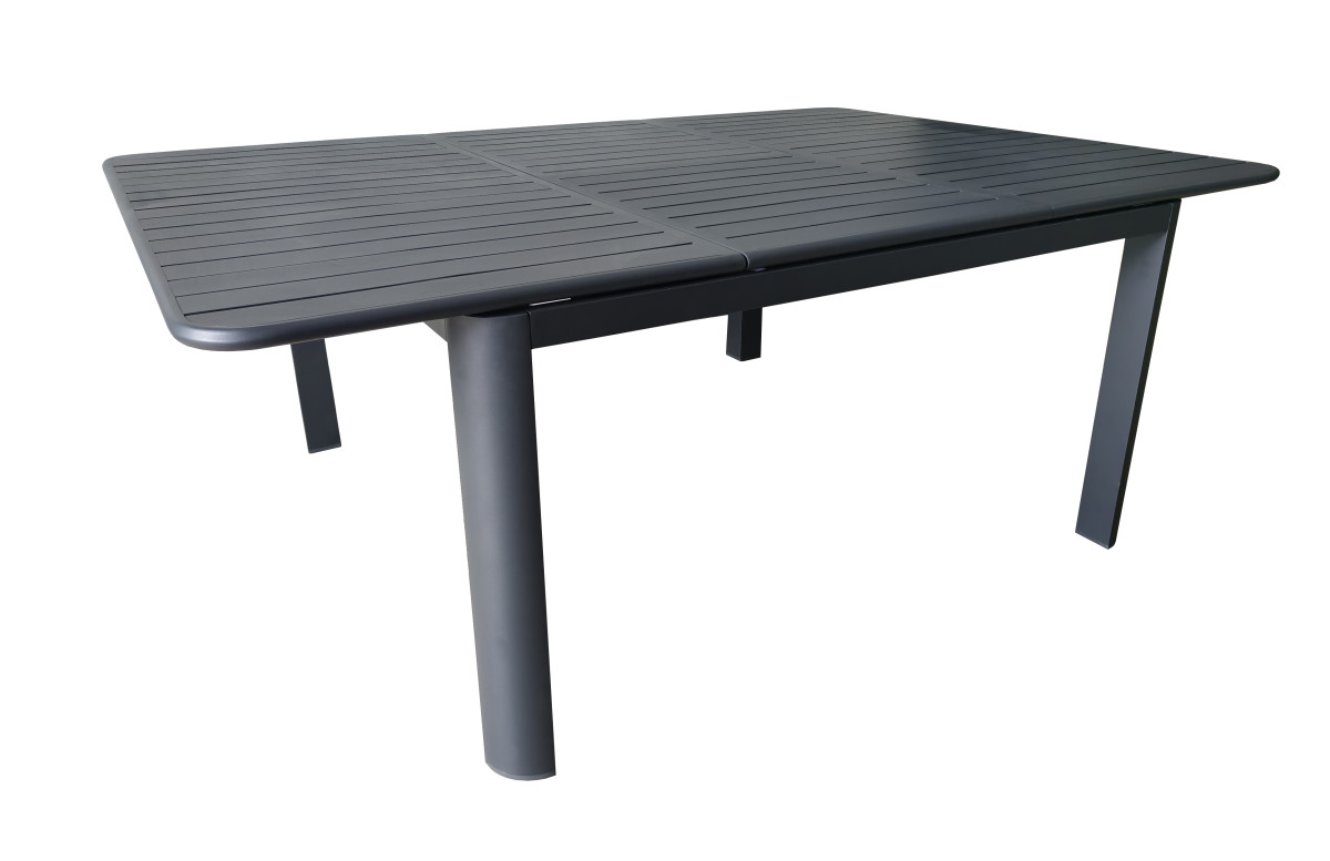 Table extensible Eos ProLoisirs 8/10 personnes en aluminium